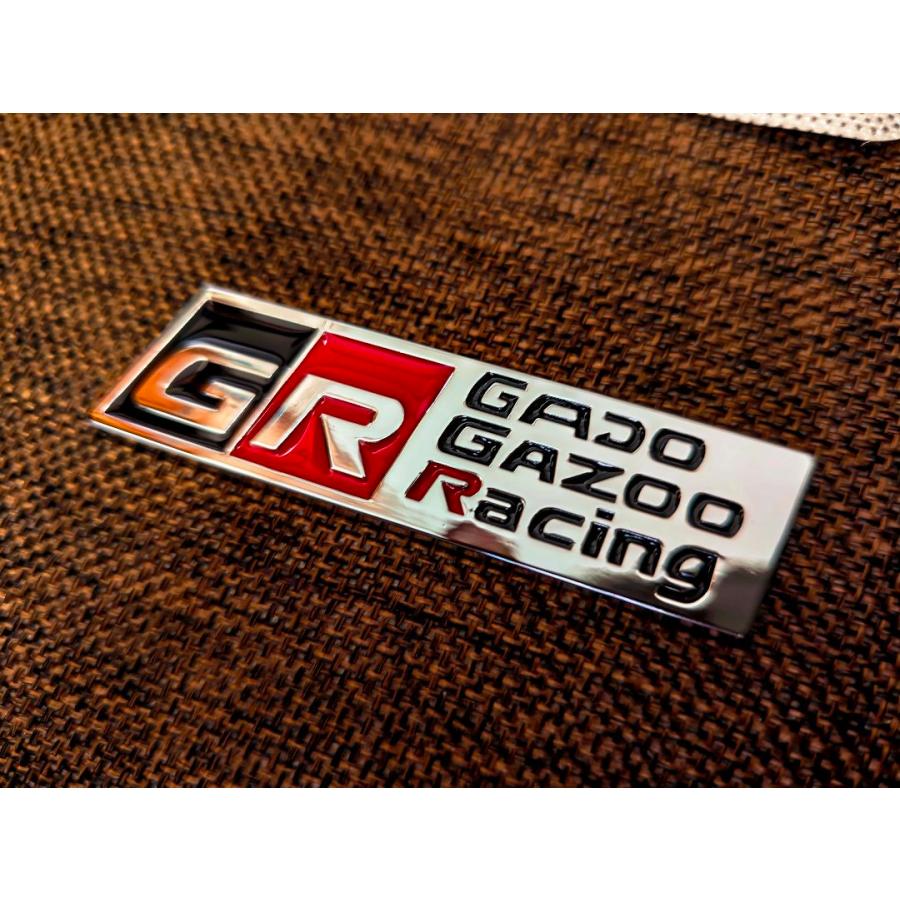 新商品】トヨタ TOYOTA GR SPORT -gazoo racing- エンブレム R