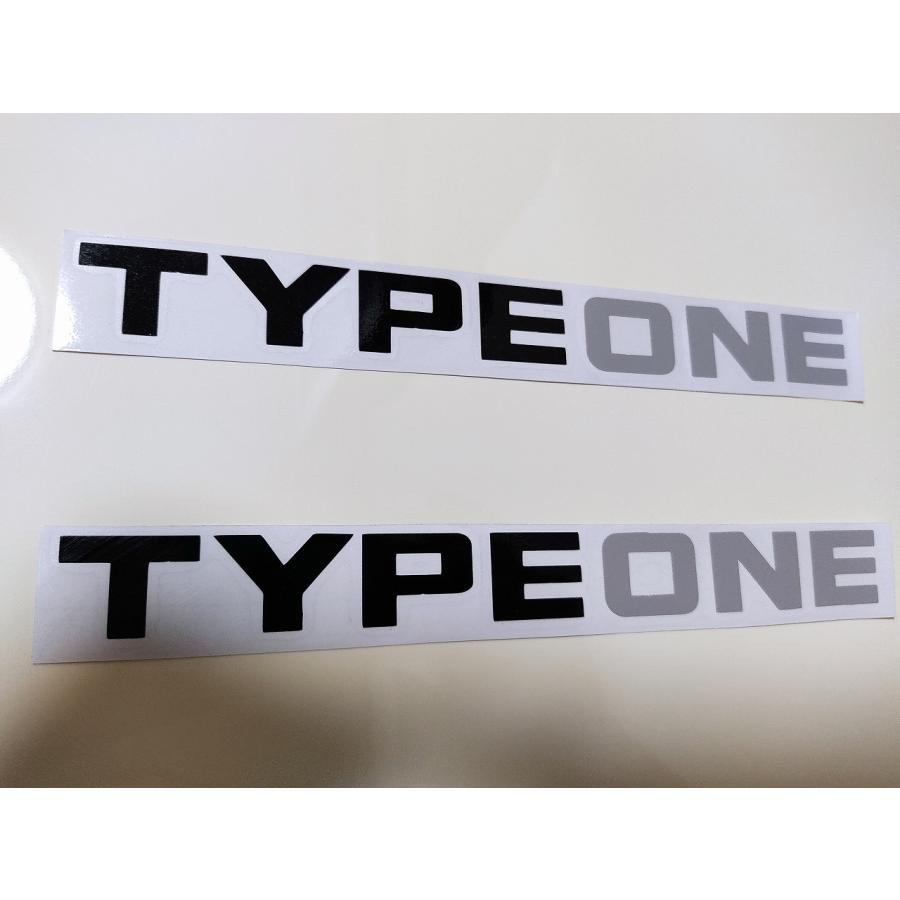 SPOON（スプーン） 1枚 TYPE ONEステッカー（ブラック/シルバー） HONDA ホンダ SPOON SPORTS ドレスアップ ...