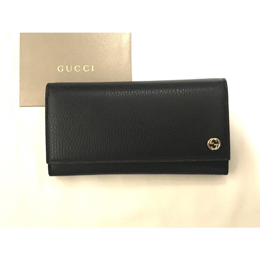 グッチ GUCCI 長財布 メンズ レディース ブラック 新品 :AG170003:イタリアン雑貨えのきや - 通販 - Yahoo!ショッピング