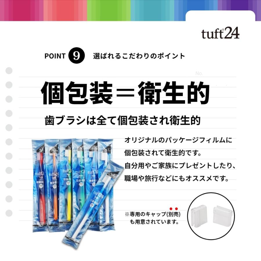 歯ブラシ Oral Care オーラルケア タフト24 1本 ナイロンより4.2倍