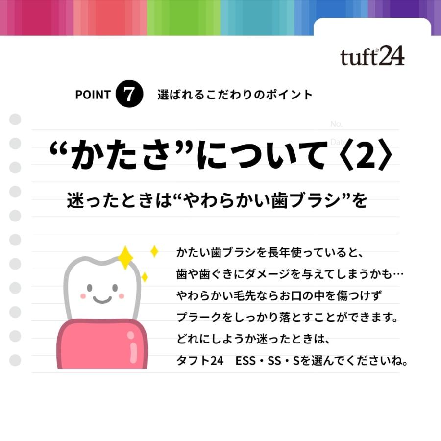 歯ブラシ Oral Care オーラルケア タフト24 1本 ナイロンより4.2倍