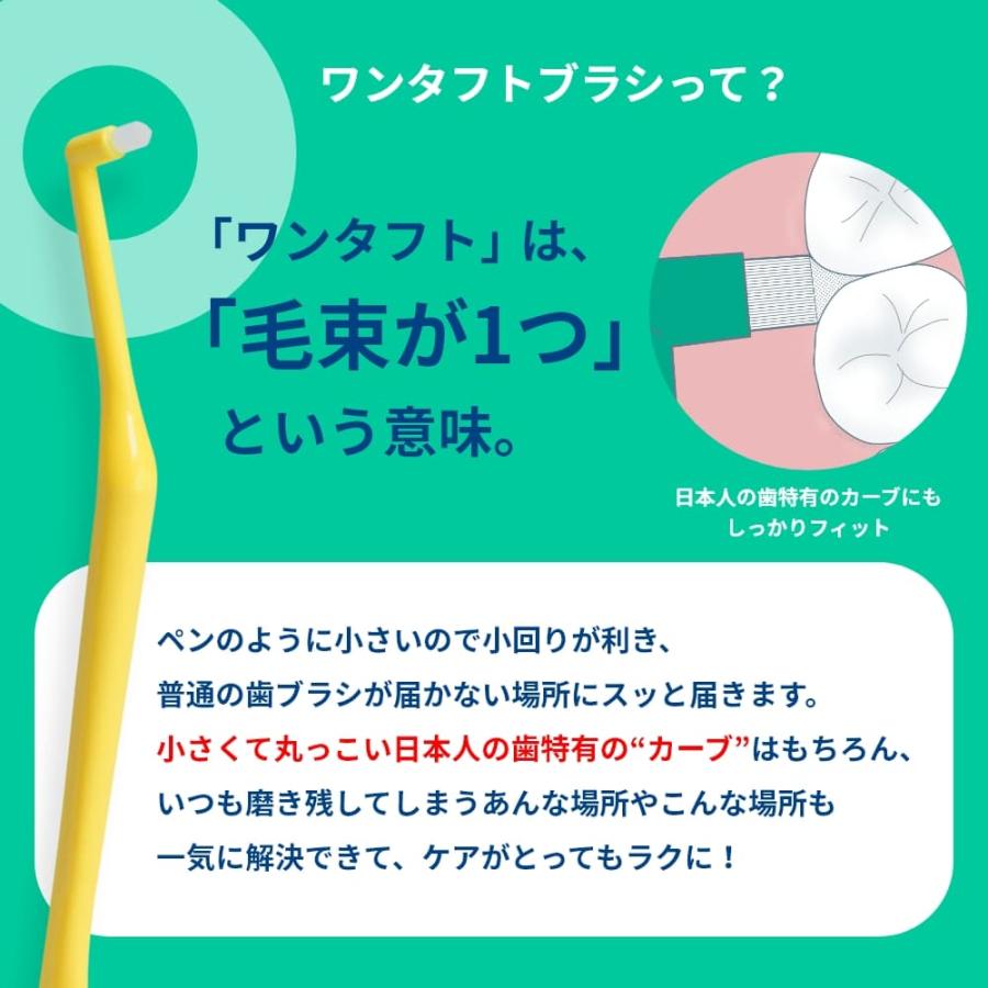 歯ブラシ ワンタフトブラシ OralCare オーラルケア Plaut プラウト