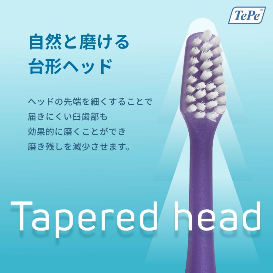 TePe 歯ブラシ テペ スプリームコンパクト 歯周病の方におすすめ 2本