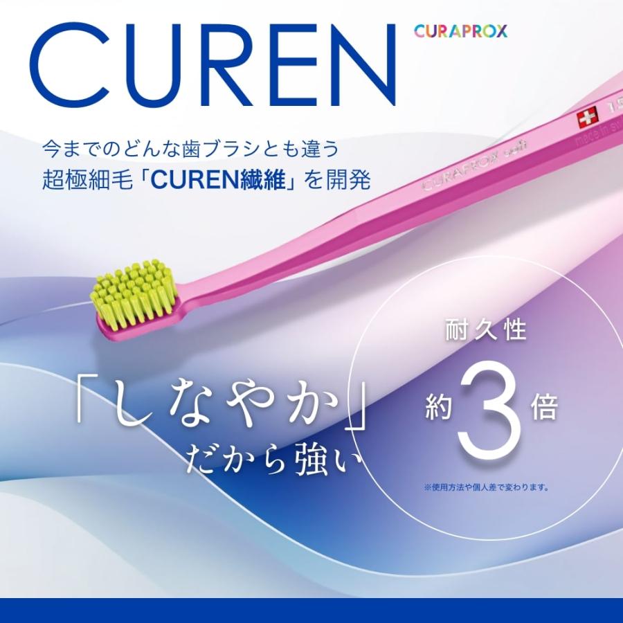 歯ブラシ CURAPROX クラプロックス CS 5460 ortho オルソ スイス製 矯正・治療中の方向け 1本｜i-ha｜05