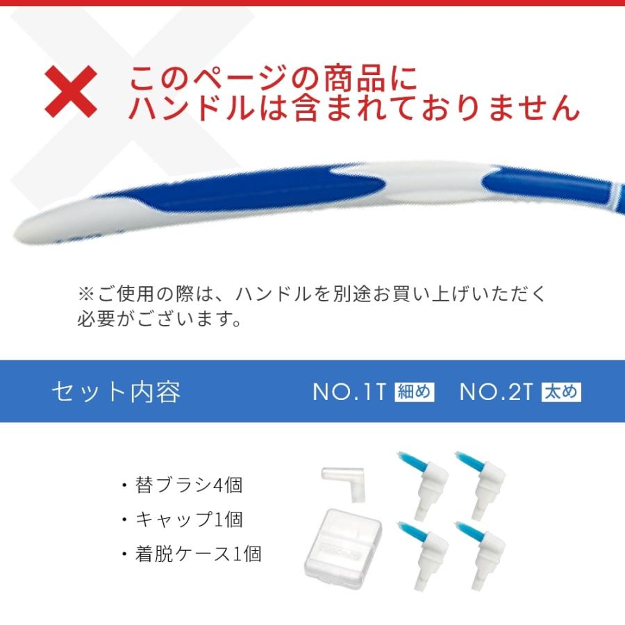 ルシェロ（ジーシー） 替ブラシ CG ルシェロ ペリオブラシ 替ブラシ4個