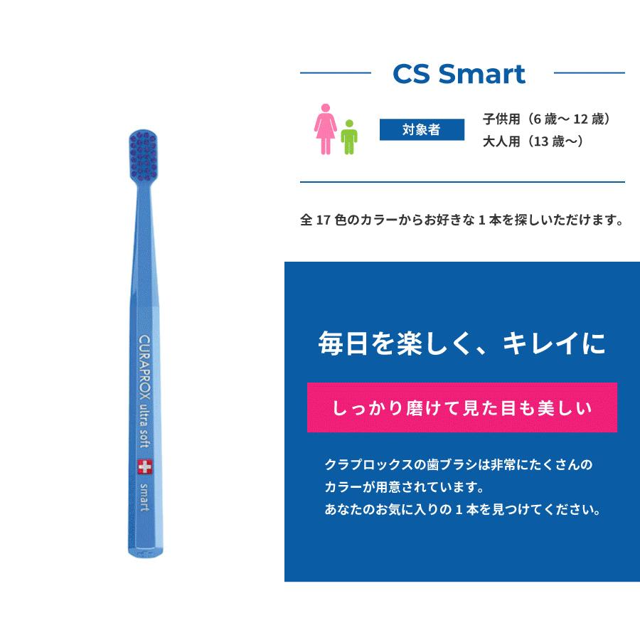 CURAPROX（クラプロックス） 歯ブラシ CS Smart 女性・子供向け スイス