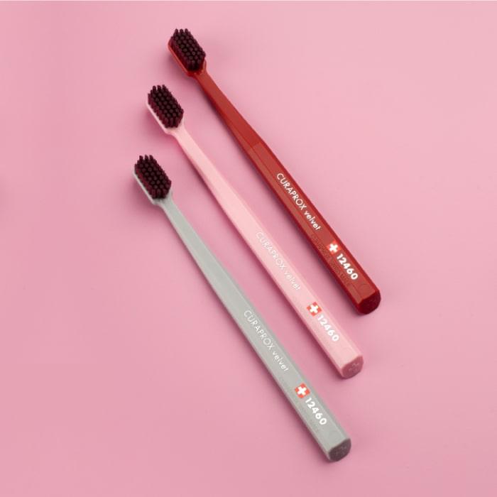 CURAPROX（クラプロックス） 歯ブラシ CS12460 velvet ベルベット 3本