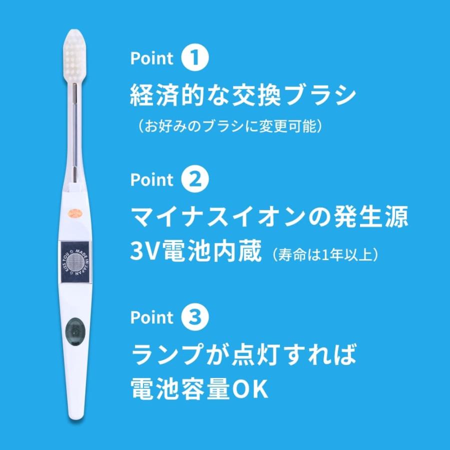 歯ブラシ KISS YOU キスユー イオン歯ブラシ 極細コンパクトH22