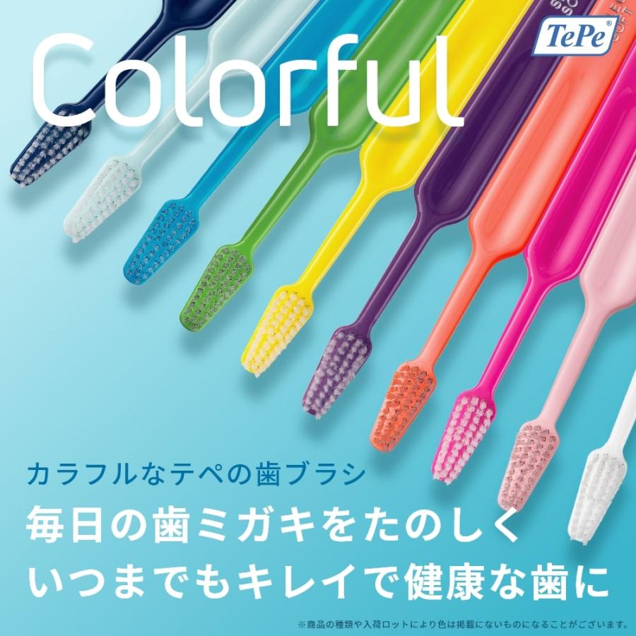 TePe 歯ブラシ テペ セレクトコンパクト 虫歯の方におすすめ 100本