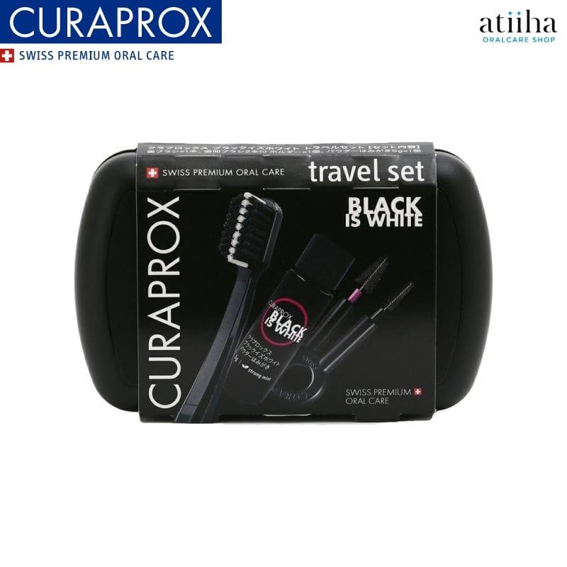 【新品未使用】CURAPROX HYDROSONIC PRO トラベルセット CURAPROX（クラプロックス） トラベルセット BLACK is WHITE 1個 送料