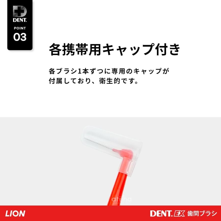 LION（ライオン） 歯間ブラシ デントEX LION DENT.EX 10箱セット