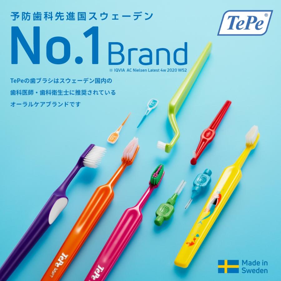 デンタルフロス TePe テペ DENTAL FLOSS ブリッジ＆インプラントフロス 5個セット 【1個5本入】送料無料｜i-ha｜03