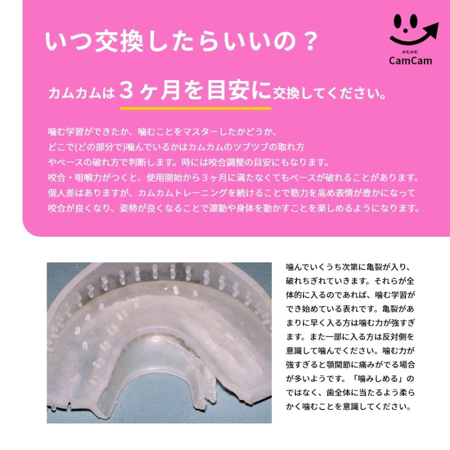 CamCam ST カムカムST 2歳半から 噛むトレーニング用マウスピース 口腔