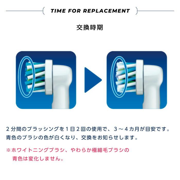 BRAUN（ブラウン） 日本正規品 OralB オーラルB 電動ブラシ 替えブラシ