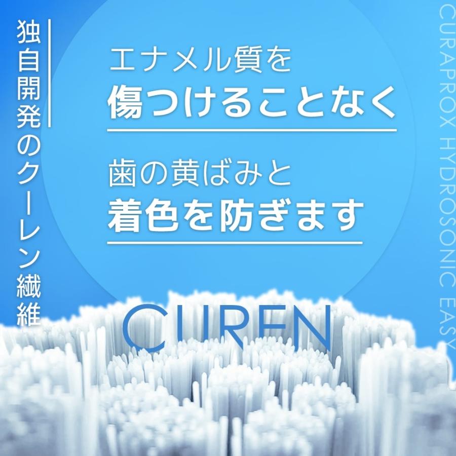 【はこぽす対応商品】 音波式電動歯ブラシ CURAPROX クラプロックス HYDROSONIC EASY ハイドロソニックイージー ホワイト 1台セット 送料無料