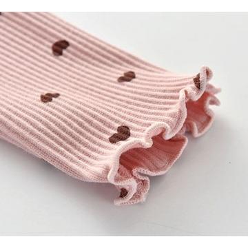 子供服 キッズ服 茶色 ハート柄 長袖 プルオーバー 3色 リブ生地 首元裾袖 パイピング ロンt 女の子 110 1 130 グレー 白 ピンク Ag 1 00 I Hat Star 通販 Yahoo ショッピング