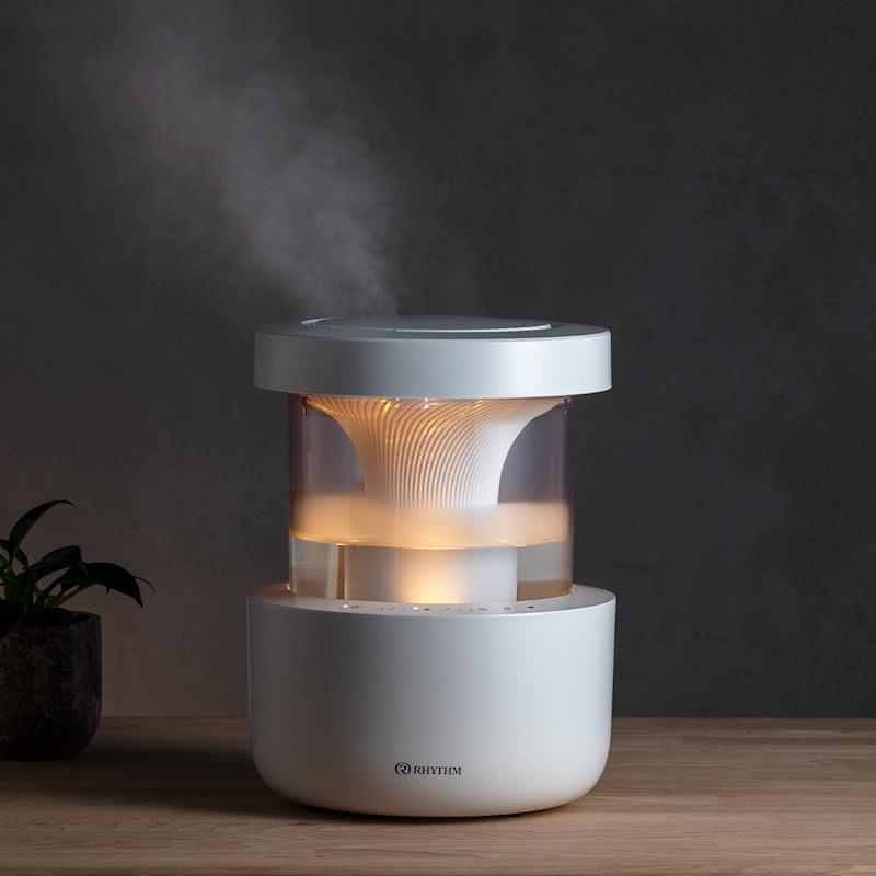 RHYTHM MIST 300 プールレス加湿器 ライトグレー 楽天市場】RHYTHM プールレス加湿器 MIST 300 9YYA23RH08 ライト