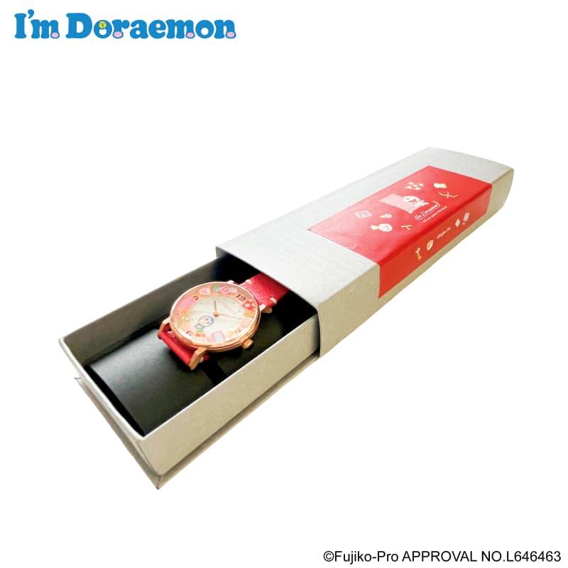 I'm Doraemon GRANDEUR ドラえもん ひみつ道具 腕時計 ホワイト レディース ソーラーウォッチ かわいい アイムドラえもん イタリアンレザー 日本製 GSW005D5｜i-healing｜13