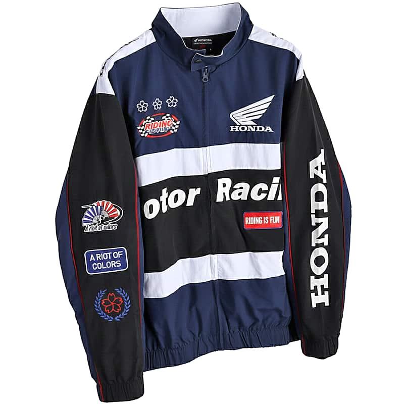 ホンダ（HONDA） HONDA×百花繚乱 レーシングブルゾン ネイビー