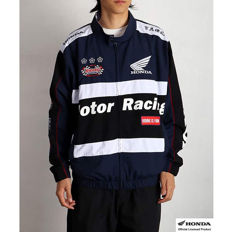 ホンダ（HONDA） HONDA×百花繚乱 レーシングブルゾン ネイビー