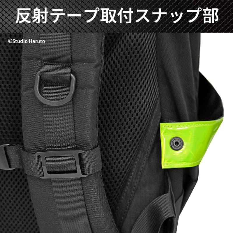 IMPACT LOCK 反射テープ付 ワーカーズリュック ブラック RD-001 二重