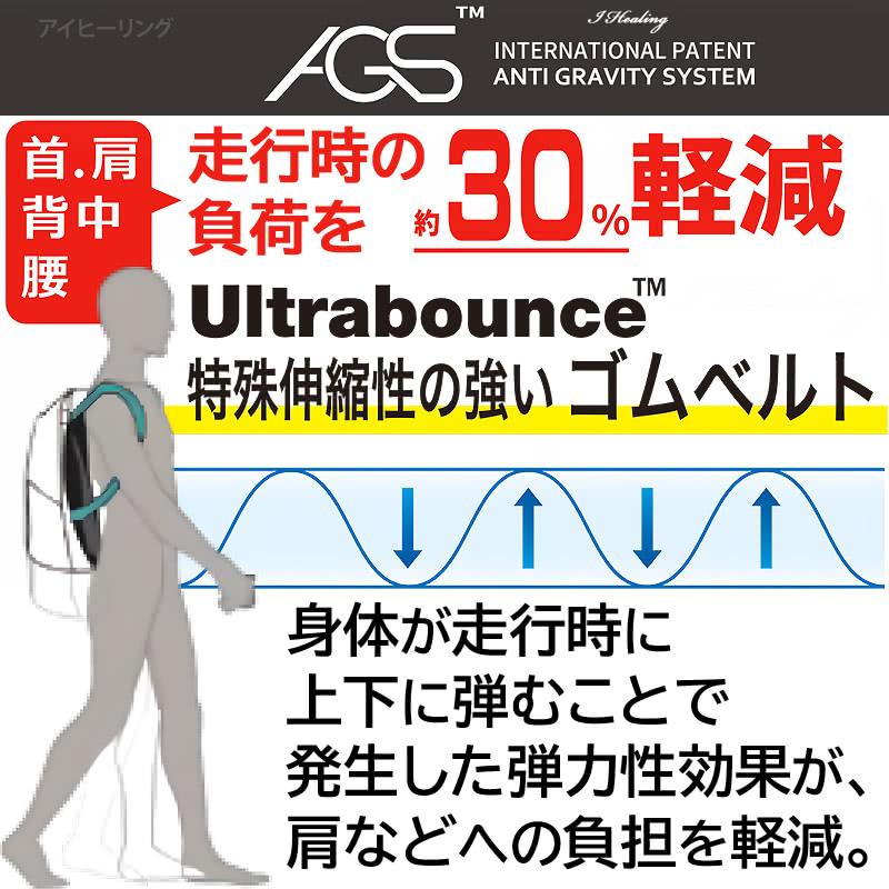 AGSワーカーズリュック シルバー 荷物負担軽減サスペンション 32L 現場用バッグ 現場作業用リュック 通勤 仕事 バックパック 安全靴 工具 ヘルメット収納 RA-009｜i-healing｜03