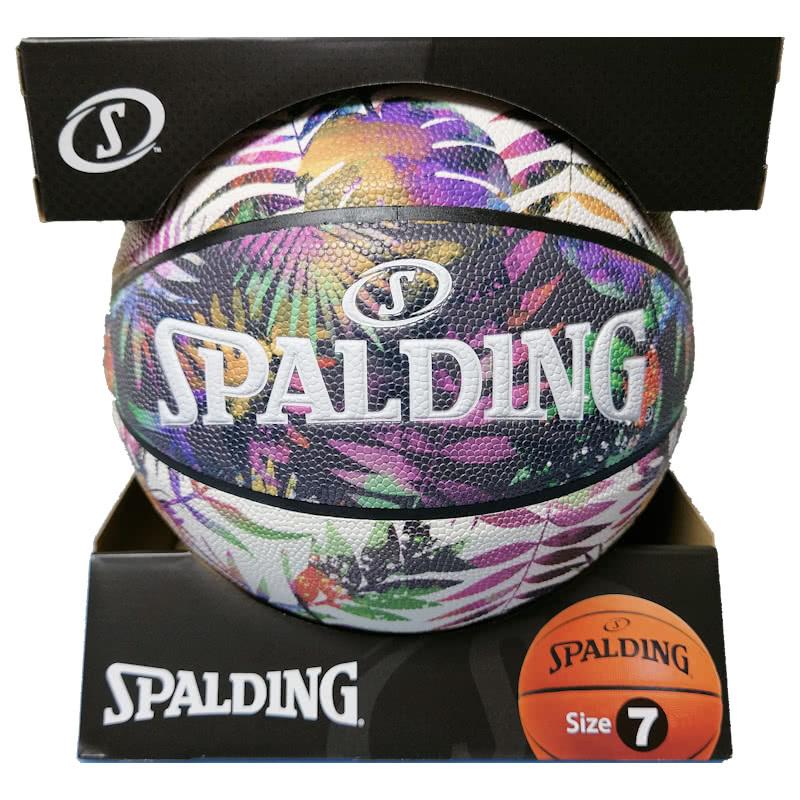 SPALDING（スポルディング） バスケットボール 7号 ボタニクス 植物柄