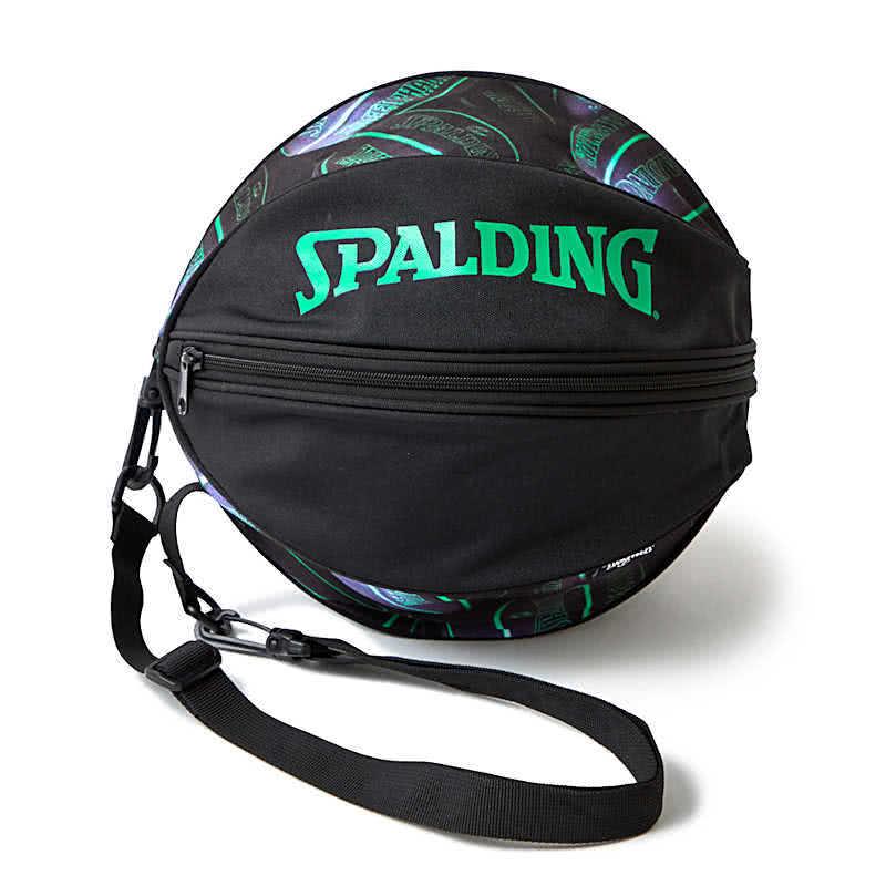 バスケットボールバッグ ストリートファントム グリーン 49-001SPG バスケ ボール収納 スポルディング SPALDING 22AW正規品｜i-healing