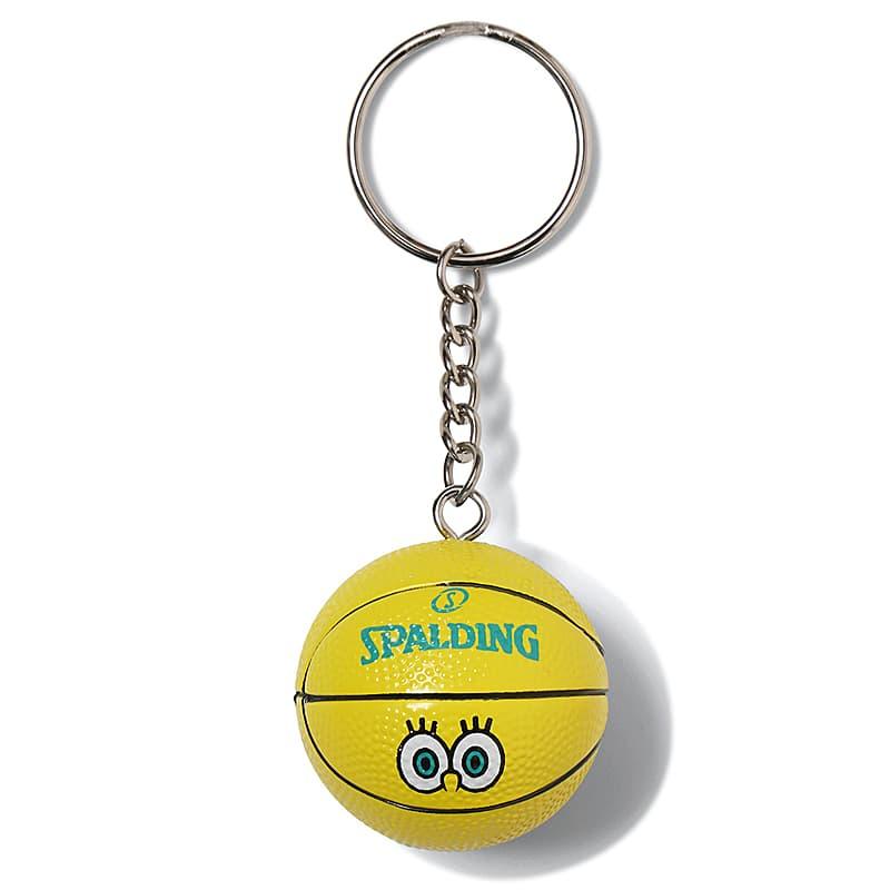 SPALDING スポンジボブ キーチェーン 3.8cm SpongeBob SPALDING スポンジボブ キーチェーン 3.8cm SpongeBob
