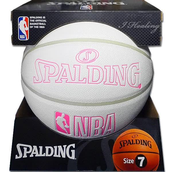 Spalding Innocence バスケットボール7号 イノセンス ホワイト ピンク 合成皮革 Nbaロゴ スポルディング76 481j I150s542 76 481j アイヒーリング 通販 Yahoo ショッピング