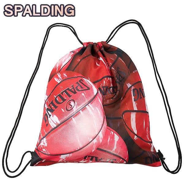 SPALDING ナップサック マーブルレッド 33L スポーツ ジムサック