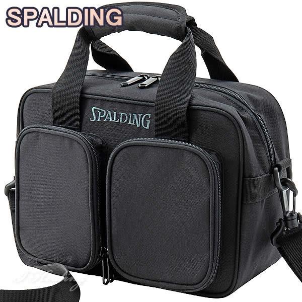 SPALDING レフリーバッグ ブラック 審判 バスケットボール用 スポルディング 42-003BK正規品｜i-healing