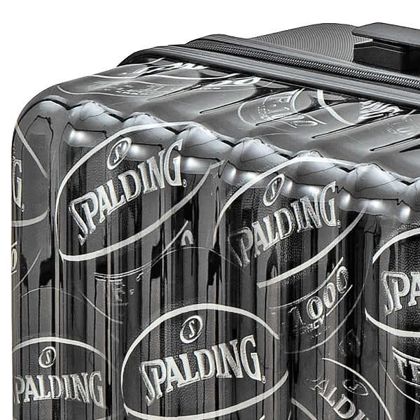 スポルディング SPALDING バスケットボール スーツケース ダブルホイールキャリー 64L ブラック 8輪キャリーケース SP-0803-60 部活 練習 リュック 鞄 正規品_2