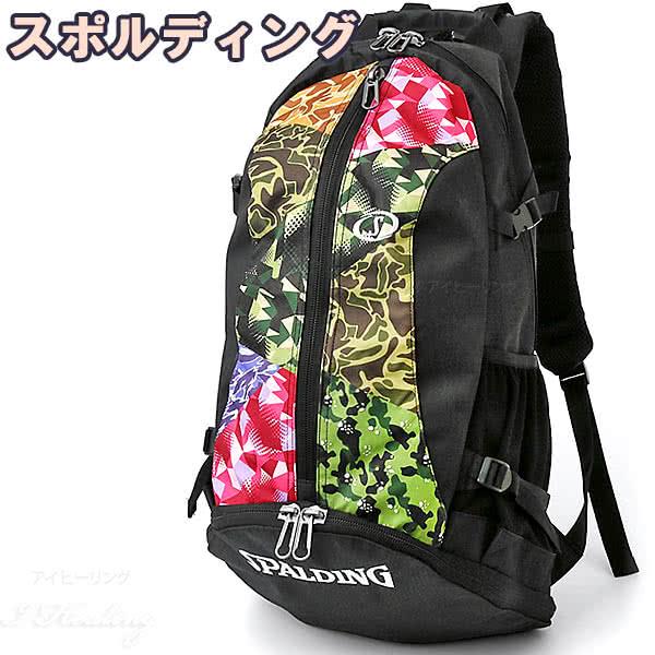 SPALDING/スポルディング バスケットボール バッグ [40-007mc ケイジャーミックスカモ] リュック_バックパック 【ネコポス不可】 SPALDING（スポルディング） バスケットボール バッグ ケイジャー