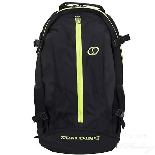 SPALDING バスケットボール バッグ リュック ジャイアント ケイジャー ライムグリーン 41-010LG 46L スポルディング 札幌 西野店 SPALDING（スポルディング） バスケットボール バッグ 大容量