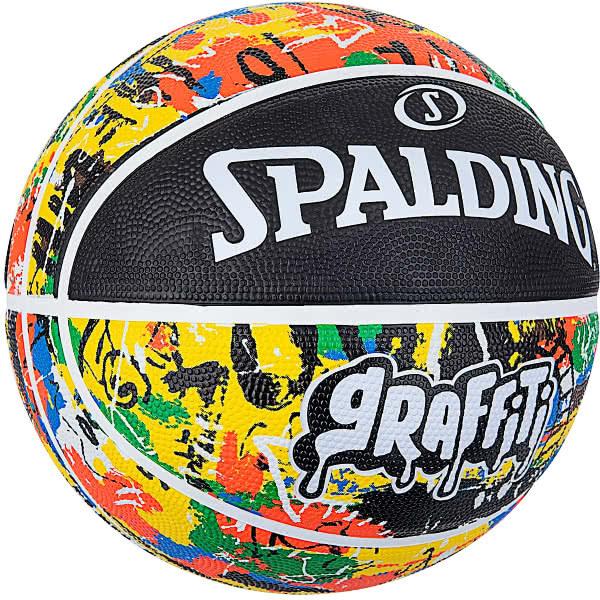 スポルディング バスケットボール 7号 グラフィティ レインボー バスケ 84 372z ゴム 外用ラバー Spalding I150s805 84 372z アイヒーリング 通販 Yahoo ショッピング
