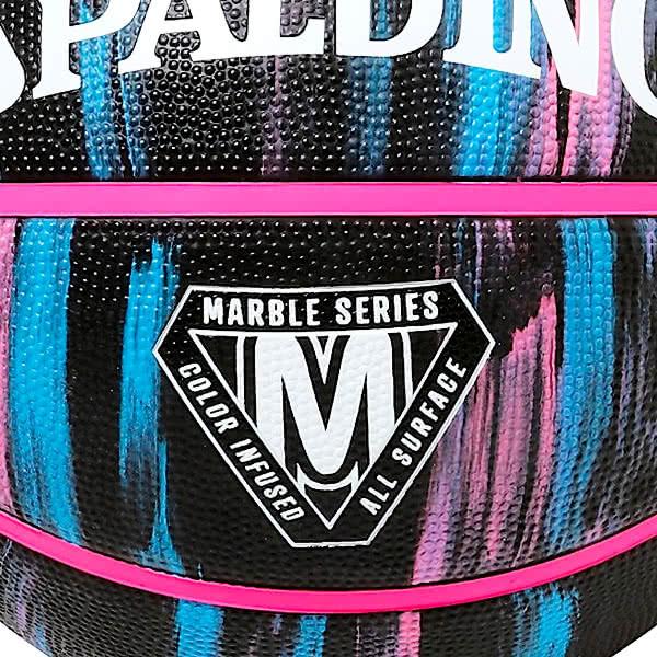 SPALDING（スポルディング） バスケットボール 7号 マーブル ブラック