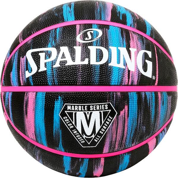 SPALDING（スポルディング） バスケットボール 7号 マーブル ブラック