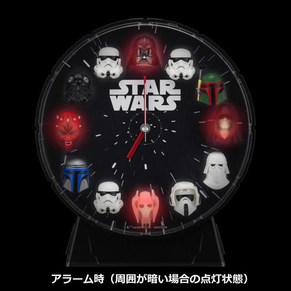 リズム時計工業　スター・ウォーズ 12 FIGURES ALARM CLOCK 12 FIGURES ALARM CLOCK スターウォーズ STAR WARS 目覚し時計