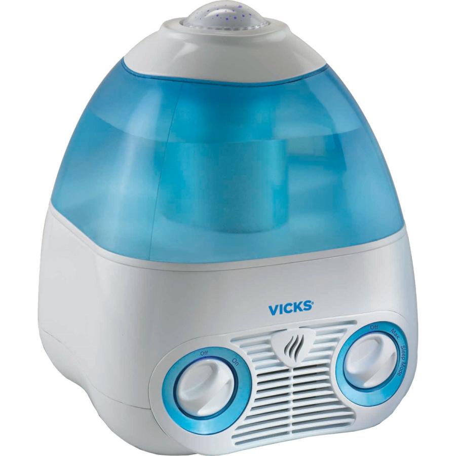 VICKS ヴィックス 気化式加湿器 V3700 星のプロジェクター付 : アイ