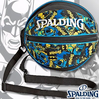 SPALDING バットマン バスケットボールバッグ SPALDING（スポルディング） ボールバッグ 正義の味方バットマン