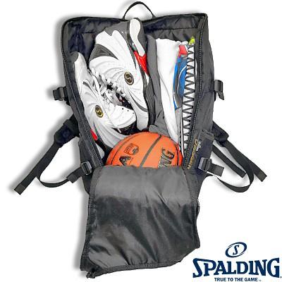 スポルディング ダガー3バックパック ブラックホワイト バスケットボール バッグ SPALDING40-015WT正規品｜i-healing｜04