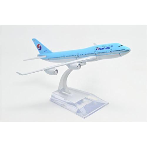 TANG DYNASTY 1/400 16cm 大韓航空 Korean Air ボーイング B747 合金飛行機プレーン模型 おもちゃ｜i-labo｜04