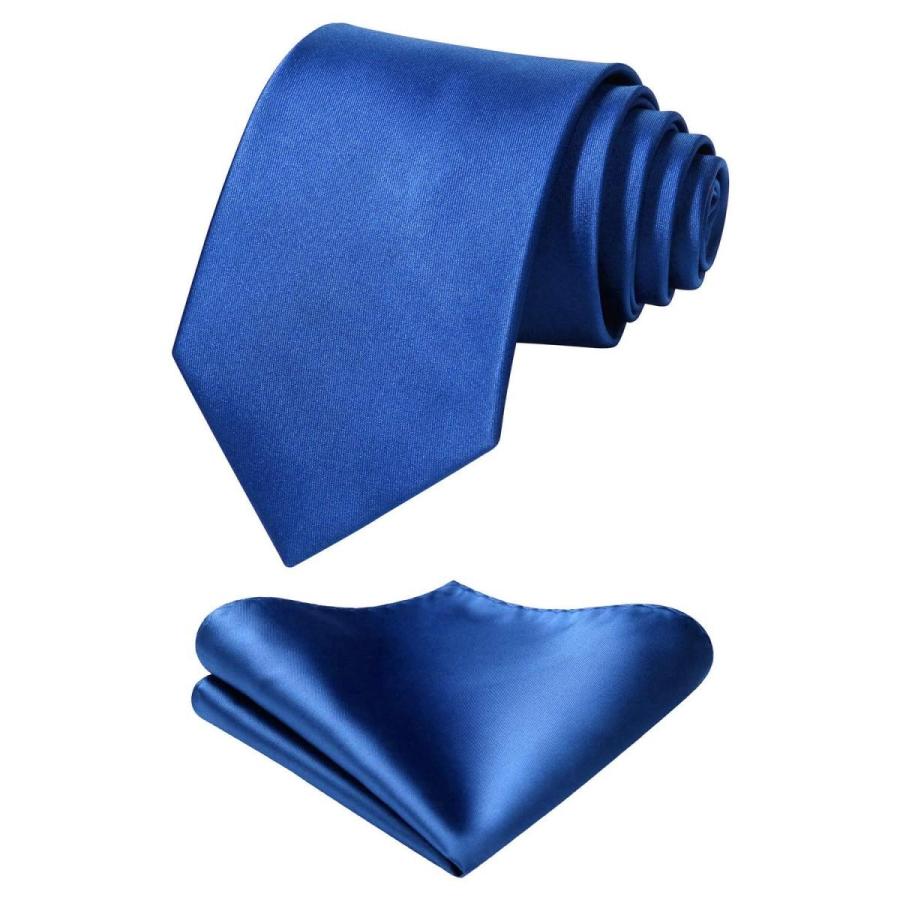 ネクタイ メンズ 無地 ネクタイ チーフ ブルー 結婚式 セット ビジネス 就活 青 おしゃれ プレゼント ヒスデン Hisdern S I Labo 通販 Yahoo ショッピング