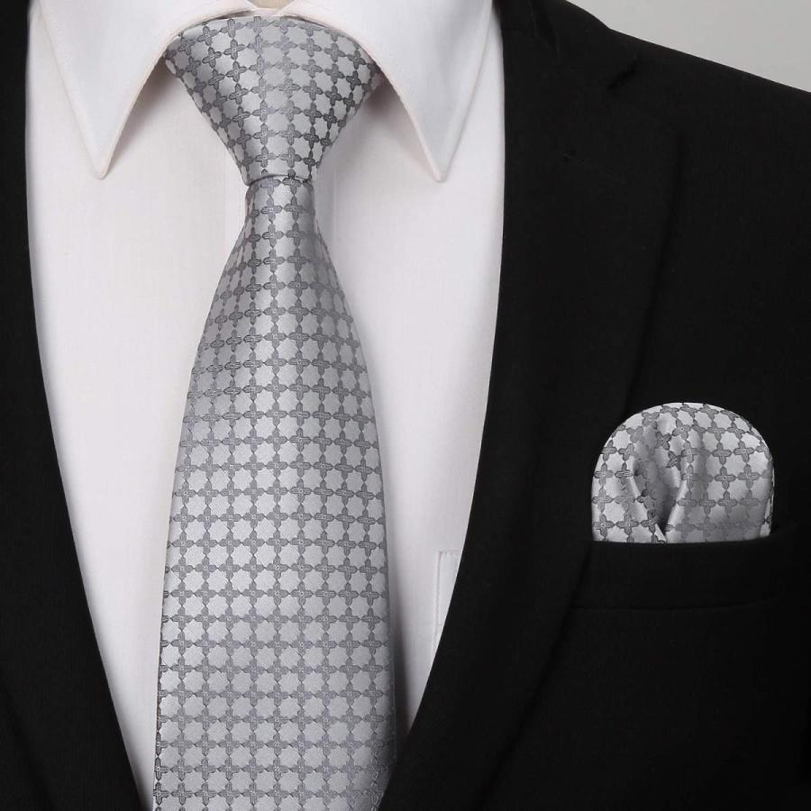 シルバー ネクタイ セット 結婚式 メンズ フォーマル チーフ ビジネス 礼服 メンズ おしゃれ ブランド プレゼント 男性 ヒスデン Hisder S I Labo 通販 Yahoo ショッピング