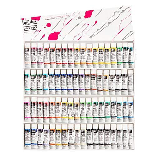 リキテックス アクリル絵具 リキテックスカラー レギュラータイプ 70色セット (36色Aセット+Bセット) 20ml(6号)
