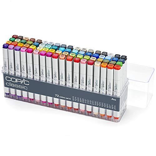 Too コピック 72色セット クラシック 画用筆 鉛筆類 イラスト用マーカー 72色