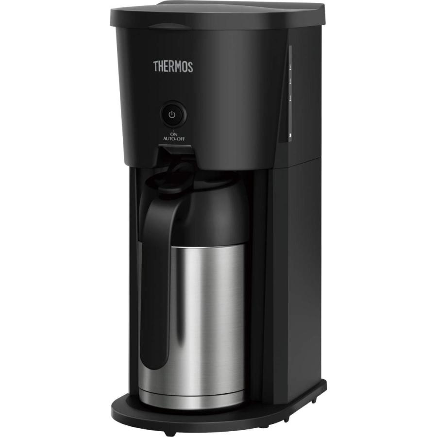 サーモス 真空断熱ポットコーヒーメーカー 0.63L ブラック ECJ-700 BK