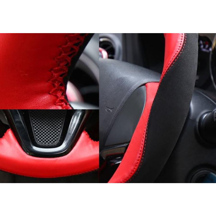 Gold Jack ホンダ ヴェゼル 専用 ステアリングカバー ハンドルカバー ベゼル ハンドル ステアリング カバー パーツ ブラック X レッド S 0130 I Labo 通販 Yahoo ショッピング