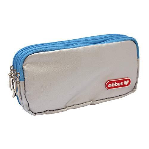 Mobus モーブス 多機能3連ジップペンケース シルバー ペンポーチ 筆箱 かっこいい Mot 3 S 2108 I Labo 通販 Yahoo ショッピング